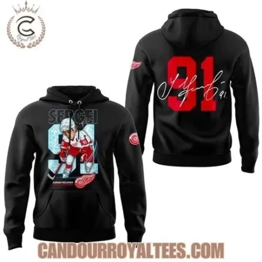 Discover Red Fedorov 91 Forever 3D Hoodie
