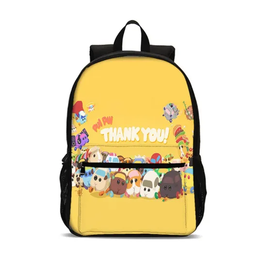 Discover PUI PUI Cartoon Backpack Print Cute Look for Boys Girls School Travel 18.5in