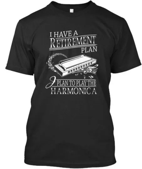 Discover Harmonica Retirement Plan T-Shirt