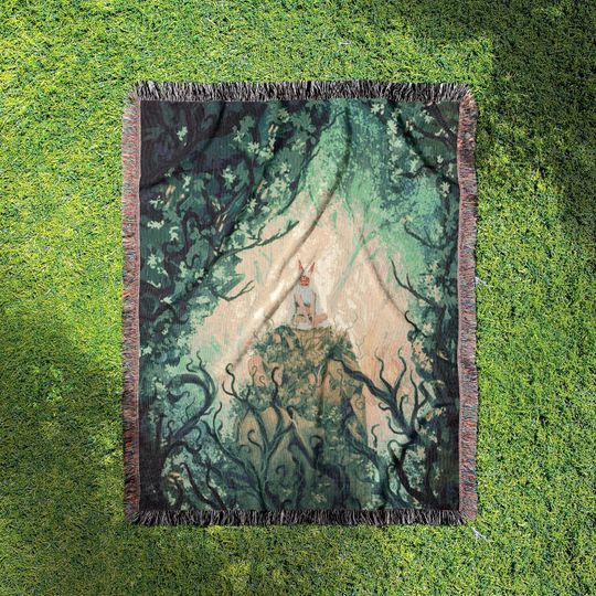 Discover Ghibli Anime blanket tapestry wall decor, Blanket anime rug embroidered throw