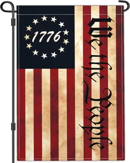 Discover We the People 1776 Garden Flag Vintage Betsy Ross Patriotic Amercian Garden Flag