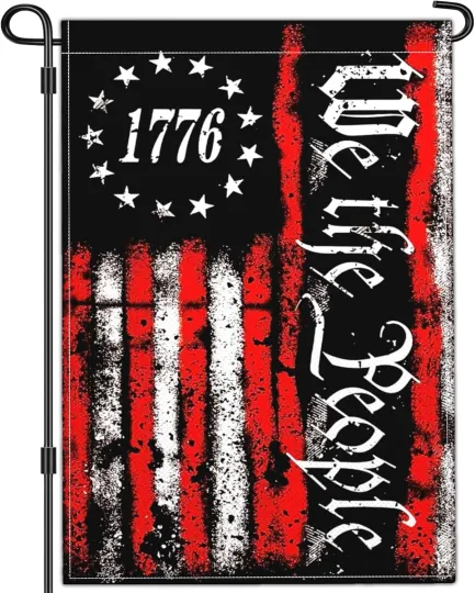 Discover We the People 1776 Garden Flag Vintage Betsy Ross Patriotic Amercian Garden Flag
