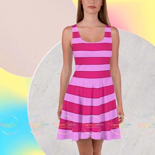 Piglet Disneybound Costume Women's Skater Dress