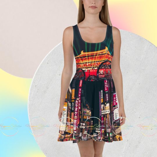 Discover Tokyo Japan Women's Skater Dress