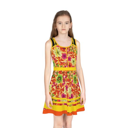 Discover Minniebound Hollywood Floral Women's Skater Dress