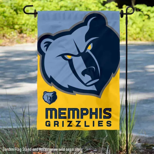 Discover Memphis Grizzlies Flag Graden Flag