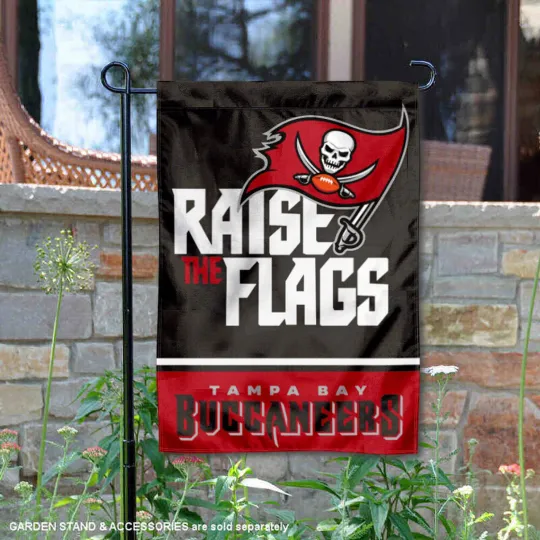 Tampa Bay Buccaneers Raise The Flags Graden Flag