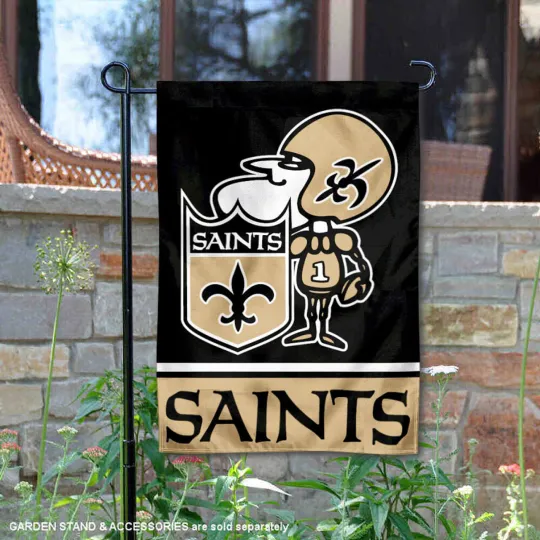 New Orleans Saints Sir Saint Flag Graden Flag