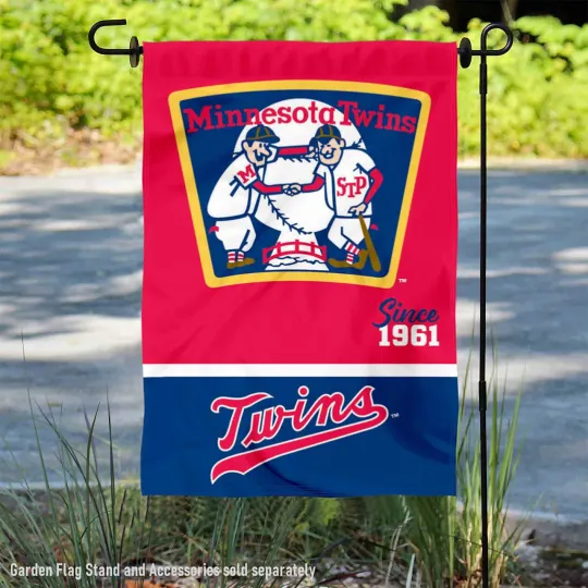 Discover Minnesota Twins Retro Vintage Flag Graden Flag