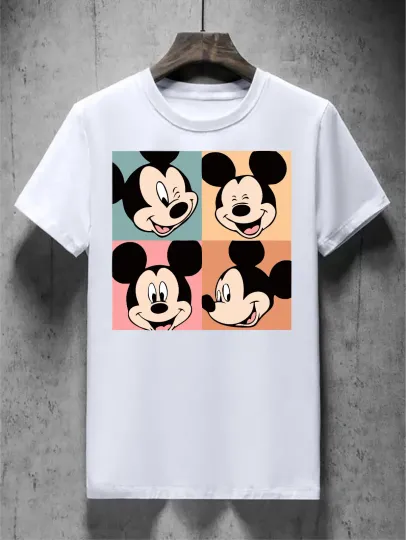 Discover Disney Mickey Mouse Pose T-Shirt for Men and Women