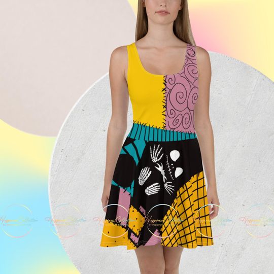 Sally with Baby Jack Spooky Women's Skater Dress