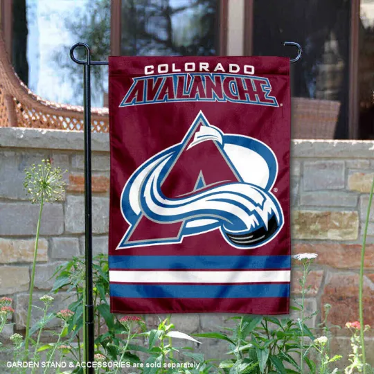 Discover Colorado Avalanche Flag Graden Flag