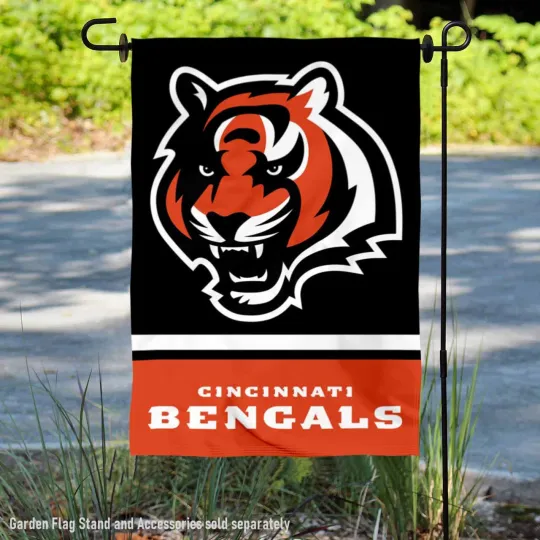 Discover Cincinnati Bengals Bengal Head Flag Graden Flag