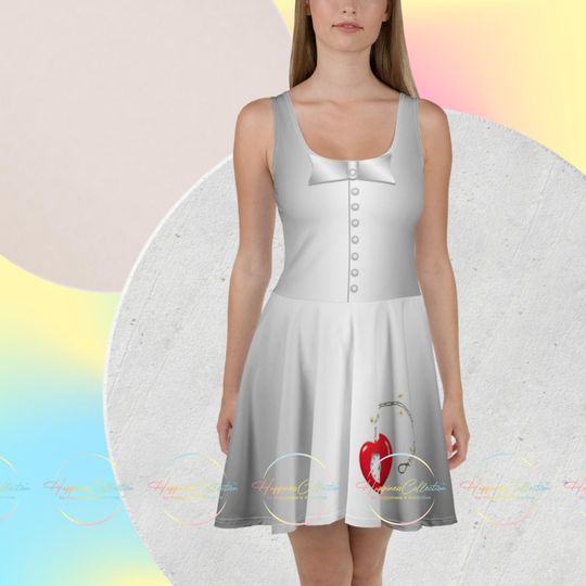 Discover Elegant Tribute 'Man Made of Tin' Skater Dress