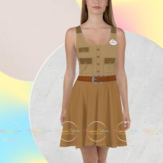 Discover Kilimanjaro Safari Cast Women's Skater Dress
