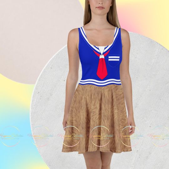 Discover Disney Sailor Teddy Bear Women's Skater Dress