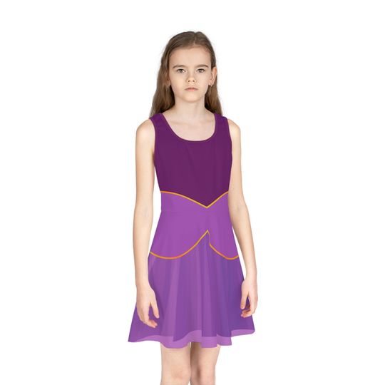 Discover Elegance and Grace with 'The Anastasia' Girls' Skater Dress
