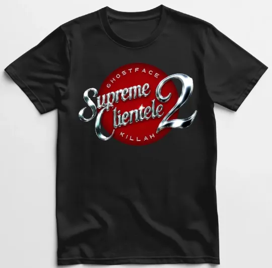 Discover Ghostface Killah Supreme Clientele 2 T Shirt New S-5XL Wu Tee 2025