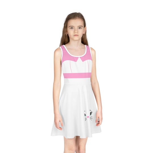 Discover Girls' Sleeveless Kitty Women's Skater Dress