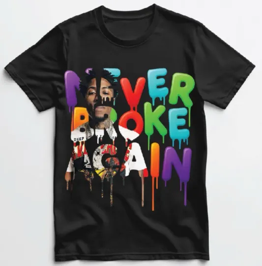 Discover NBA Youngboy Never Broke Again 2025 Merch T Shirt Merch New S-5XL