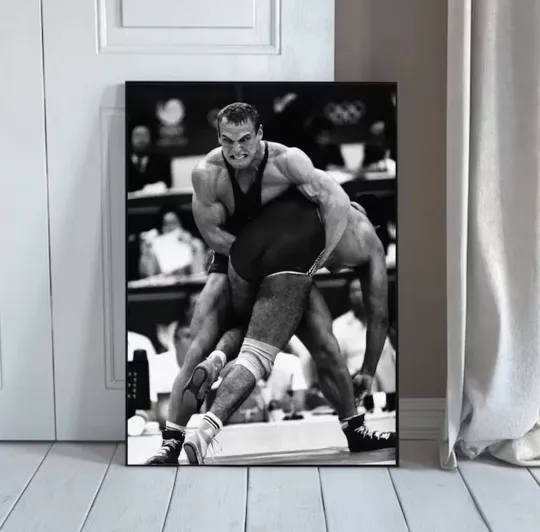 Discover Aleksandr Karelin Wrestling Competition Poster