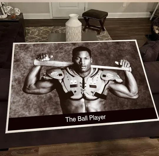 Bo Jackson Ball Player Vertical Poster