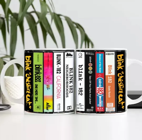 Discover B182 Albums Cassette Retro Coffee Mug
