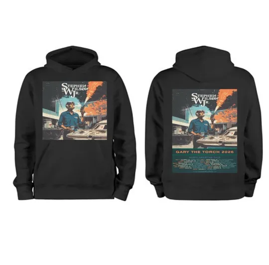 Discover Stephen Wilson Jr Gary The Torch 2026 Double-Sided Hoodie