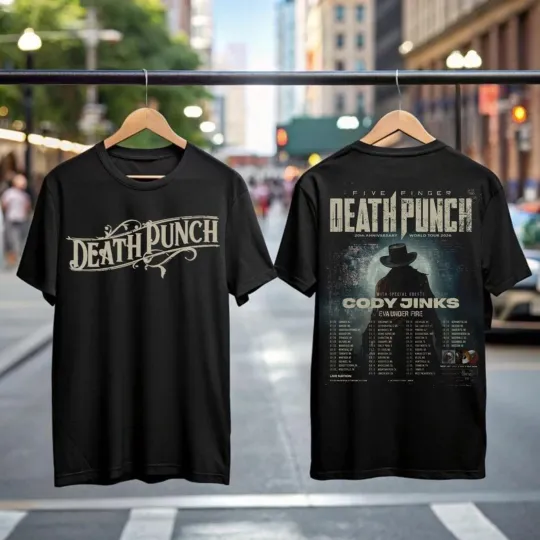 Discover Death Punch Inspired 2026 Tour Metal Rock Unisex T-Shirt