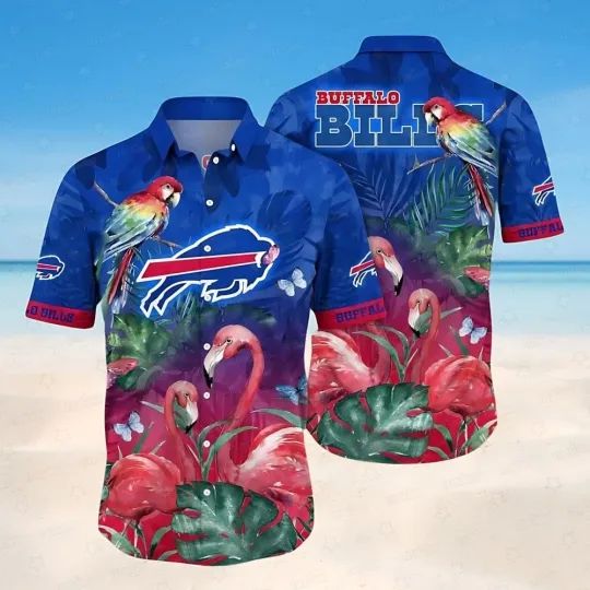 Buffalo Football Island Spirit Tiki Hawaiian, Gift For Fans, Gift For Friends