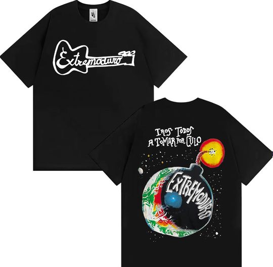 Discover Rock Band Extremoduro Tour 2026 T-shirt