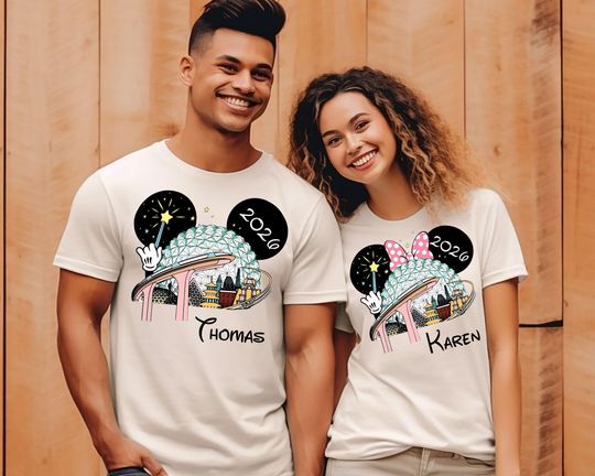 Discover Custom Disney Epcot 2026 Shirt, Disney Epcot Matching Shirt, Disney Family Matching Shirt, Disney Epcot Name Shirt, World Traveler Shirt