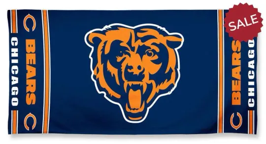 Discover Chicago Bears Towel Beach Style
