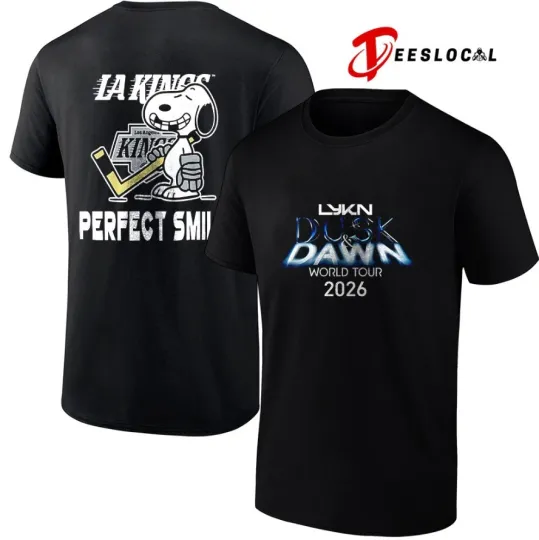 Discover Lykn1 Dusk And Dawn World Tour 2026 Graphic T-Shirt