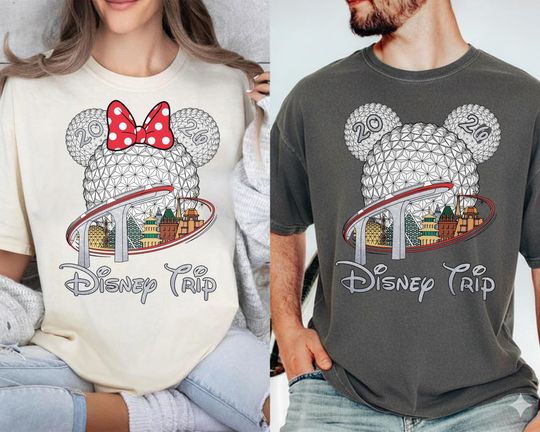 Discover Disneyland Epcot 2026 Shirt Disneyland Mickey Minnie Shirts Custom DisneyTrip Family 2026 Shirt Disneyworld Family Matching Epcot Shirt 07