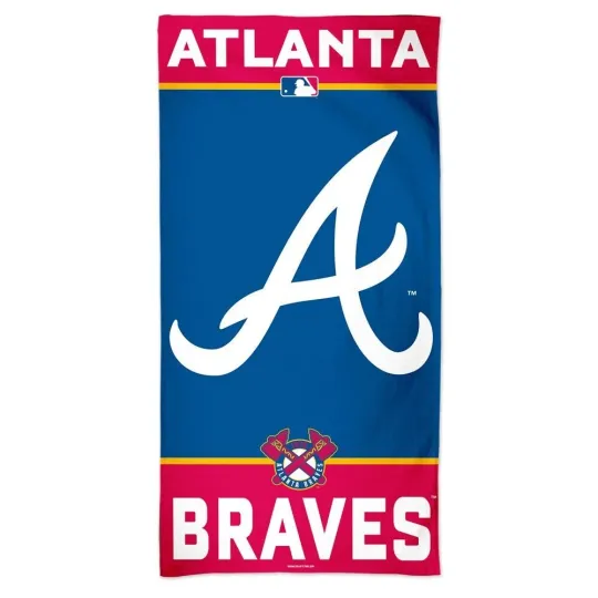 Discover Atlanta Braves Beach Towel