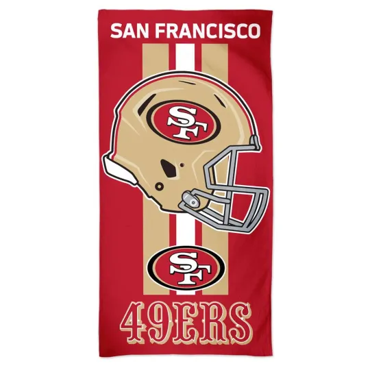 San Francisco 49ers Towel Beach Style