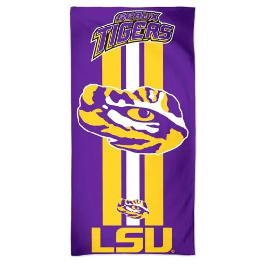 Discover LSU Tigers Towel Beach Style