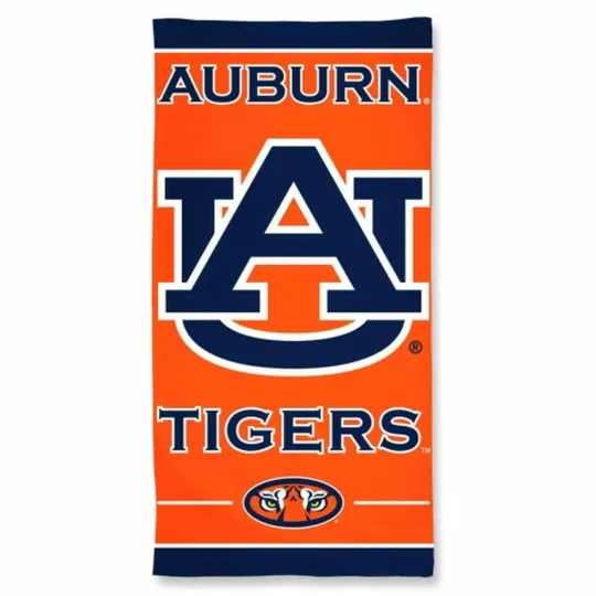 Discover Auburn Tigers Towel Beach Style