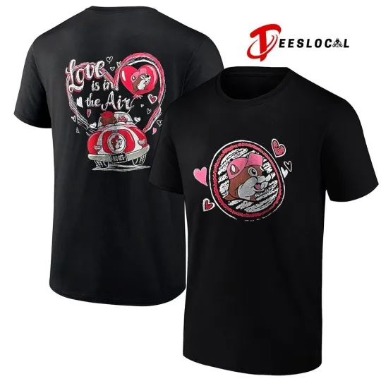 Discover Buc Ees Love Is In The Air 2025 T-Shirt Unisex