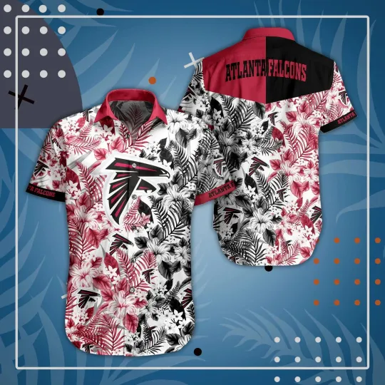 Discover Atlanta Football Tropical Elegance Hawaiian, Gift For Friends
