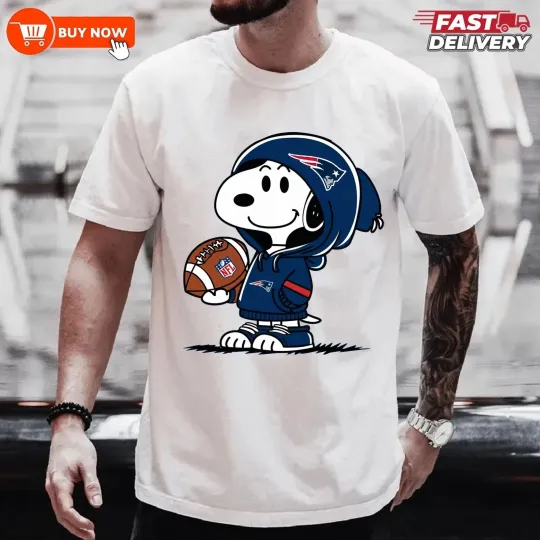 Discover NewEngland Patriots Snoop Football T-Shirt Unisex Fan Gift