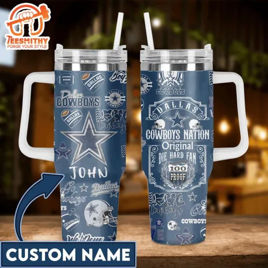 Discover Dallas Cowboys 40oz Tumbler with Handle