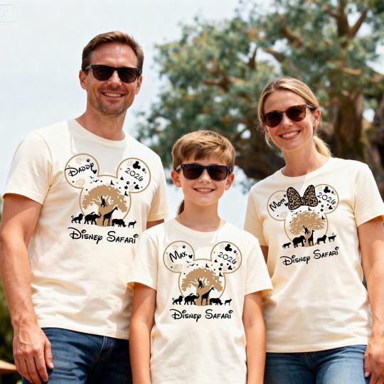 Discover Custom Disney Animal Kingdom 2026 Shirts, Matching Disney Safari Shirt, Disney Animal Kingdom Trip Shirts, Family Animal Kingdom Safari Tee