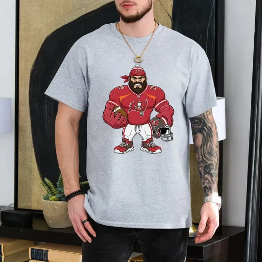 Buccaneers Mascots Football T-Shirt, Gift for Fan
