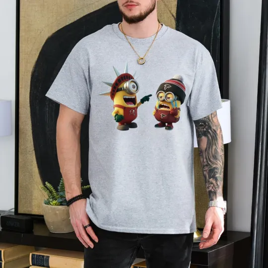 Discover Buccaneers Minions Football Shirt, Funny Minions T-Shirt