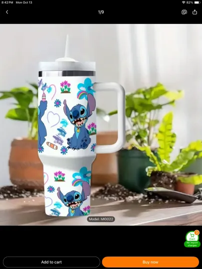 Discover 40 oz Stainless Steel Handle Tumbler