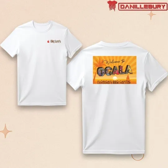 Discover Big Lee's Welcome to Ocala 2026 Unisex T-Shirt