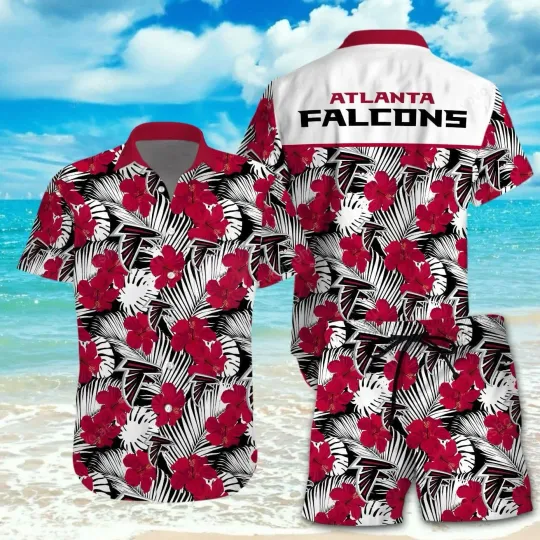 Discover Atlanta Football Tropical Paradise Hawaiian, Gift For Friends