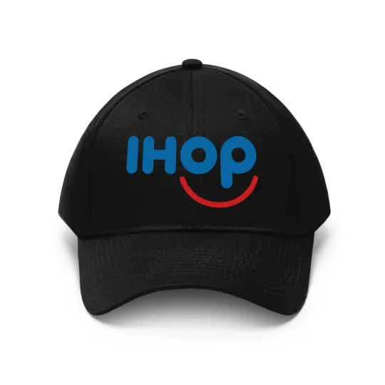 Discover IHOP House of Pancake Black Twill Cap Baseball Cap